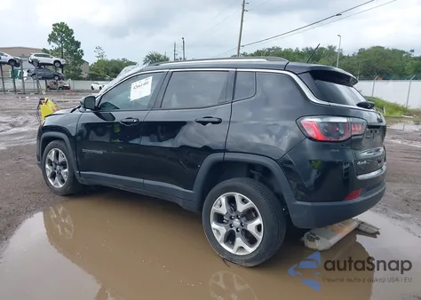 2021 Jeep Compass Limited 4X4 z USA, uszkodzony, nr VIN 3C4NJDCB6MT584016